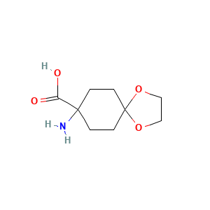 1-Amino-4-oxocyclohexanecarboxylic acid ethylene ketal