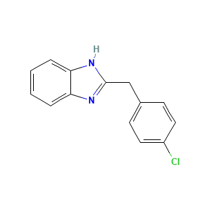 2-((4-Chlorophenyl)methyl)-1H-benzimidazole