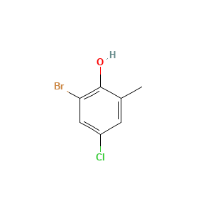 2-Bromo-4-chloro-6-methylphenol