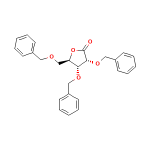 (3R,4R,5R)-3,4-bis(benzyloxy)-5-((benzyloxy)methyl)dihydrofuran-2(3H)-one