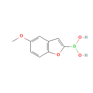 (5-Methoxy-1-benzofuran-2-yl)boronic acid