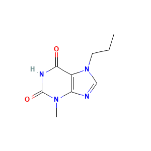 3-Methyl-7-propylpurine-2,6-dione
