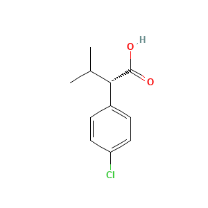 (alphaS)-4-Chloro-alpha-(1-methylethyl)benzeneacetic acid