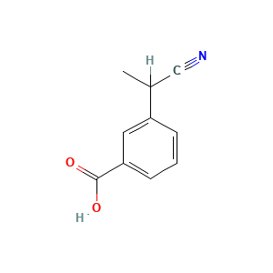 3-(1-Cyanoethyl)benzoic acid