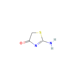 4(5H)-Thiazolone, 2-amino-