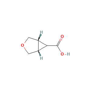 Exo-3-oxabicyclo(3.1.0)hexane-6-carboxylic acid