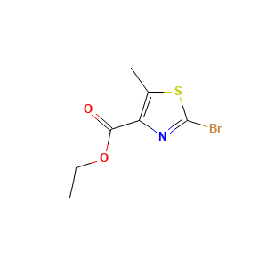 4-Thiazolecarboxylic acid, 2-bromo-5-methyl-, ethyl ester