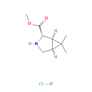 methyl (1R,2S,5S)-6,6-dimethyl-3-azabicyclo[3.1.0]hexane-2-carboxylate hydrochloride