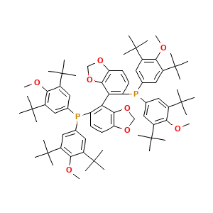4,4'-Bi-1,3-benzodioxole-5,5'-diylbis{bis[4-methoxy-3,5-bis(2-methyl-2-propanyl)phenyl]phosphine}