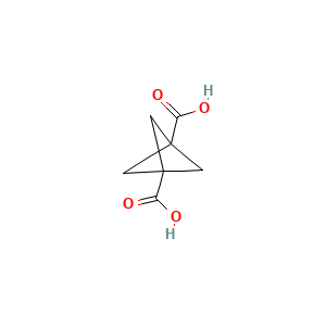 Bicyclo(1.1.1)pentane-1,3-dicarboxylic acid