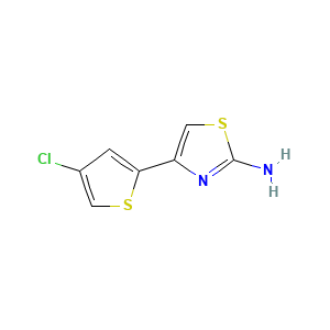 4-(4-Chlorothiophen-2-yl)-1,3-thiazol-2-amine