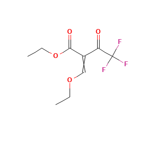 Ethyl 2-(ethoxymethylene)-4,4,4-trifluoro-3-oxobutanoate