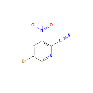 5-Bromo-3-nitropyridine-2-carbonitrile