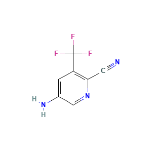 5-Amino-3-(trifluoromethyl)pyridine-2-carbonitrile