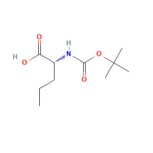 (2R)-2-(((tert-butoxy)carbonyl)amino)pentanoic acid