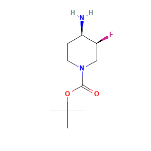 tert-butyl (3S,4R)-4-amino-3-fluoropiperidine-1-carboxylate