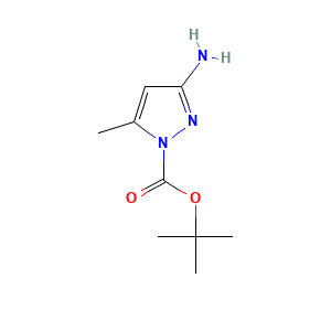 tert-butyl 3-amino-5-methyl-1H-pyrazole-1-carboxylate