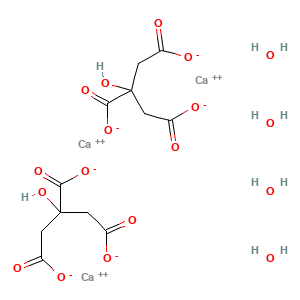 Calcium citrate tetrahydrate