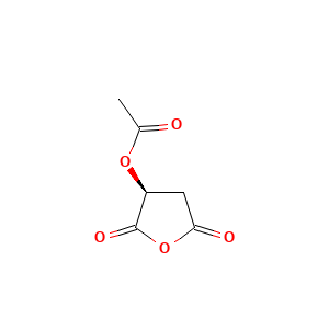 (3S)-2,5-dioxooxolan-3-yl acetate