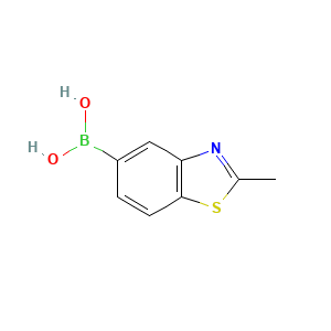 (2-Methyl-1,3-benzothiazol-5-yl)boronic acid