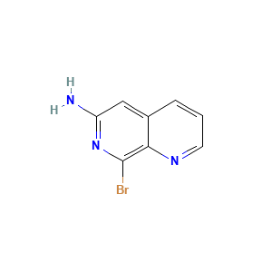 8-Bromo-1,7-naphthyridin-6-amine