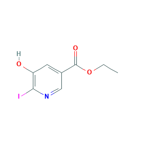 Ethyl 5-hydroxy-6-iodonicotinate
