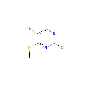 5-Bromo-2-chloro-4-(methylthio)pyrimidine