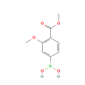 3-Methoxy-4-(methoxycarbonyl)benzeneboronic acid