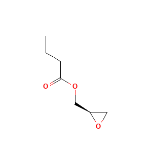 (2R)-Oxiran-2-ylmethyl butanoate