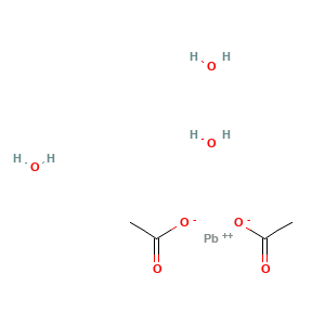 Lead diacetate trihydrate