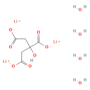 Lithium citrate tetrahydrate