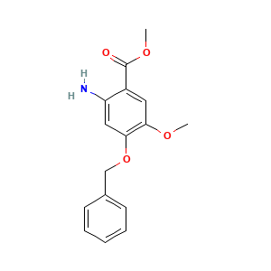 Methyl 2-amino-4-(benzyloxy)-5-methoxybenzoate