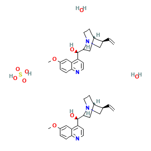 Quinine sulfate dihydrate