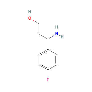 3-Amino-3-(4-fluorophenyl)propan-1-ol