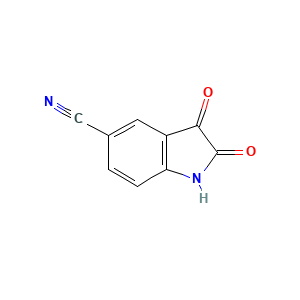 2,3-Dioxoindoline-5-carbonitrile