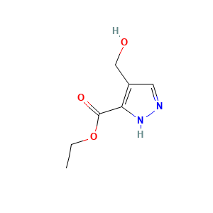 1H-Pyrazole-3-carboxylic acid, 4-(hydroxymethyl)-, ethyl ester