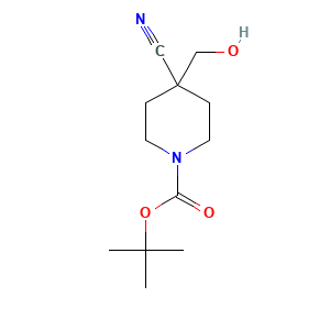 1-Boc-4-cyano-4-(hydroxymethyl)piperidine