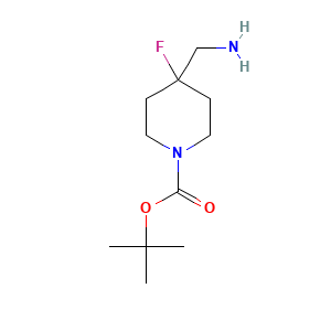 tert-Butyl 4-aminomethyl-4-fluoropiperidine-1-carboxylate