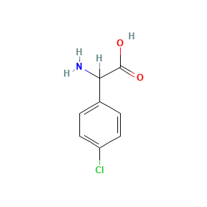Benzeneacetic acid, alpha-amino-4-chloro-