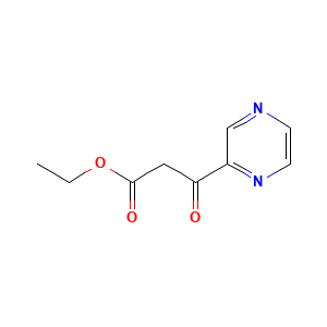 Ethyl beta-oxopyrazinepropionate