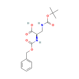 (R)-2-(((Benzyloxy)carbonyl)amino)-3-((tert-butoxycarbonyl)amino)propanoic acid