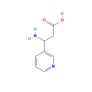 3-Amino-3-(pyridin-3-yl)propanoic acid
