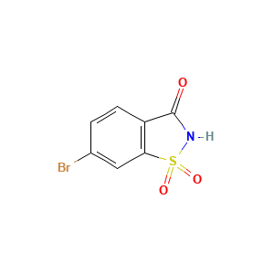 6-Bromo-2,3-dihydro-1,2-benzothiazole-1,1,3-trione