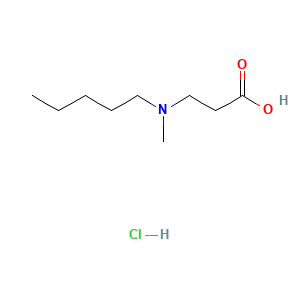 3-(N-Methylpentylamino)propionic acid hydrochloride