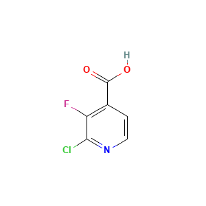 2-Chloro-3-fluoropyridine-4-carboxylic acid