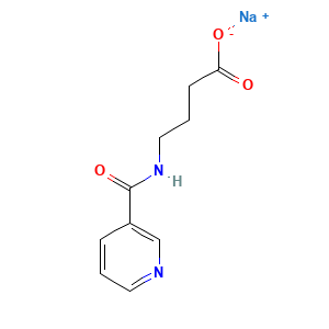 nicotinoyl-gaba sodium salt
