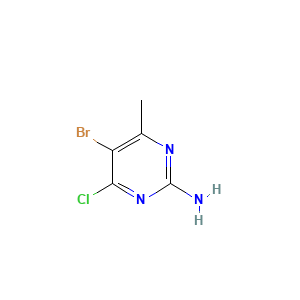 5-Bromo-4-chloro-6-methylpyrimidin-2-amine