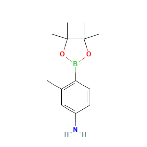 3-Methyl-4-(4,4,5,5-tetramethyl-1,3,2-dioxaborolan-2-yl)aniline