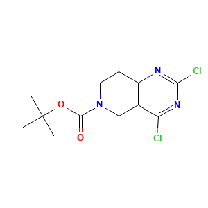 tert-Butyl 2,4-dichloro-7,8-dihydropyrido(4,3-d)pyrimidine-6(5H)-carboxylate