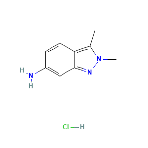 2,3-Dimethyl-6-amino-2H-indazole hydrochloride